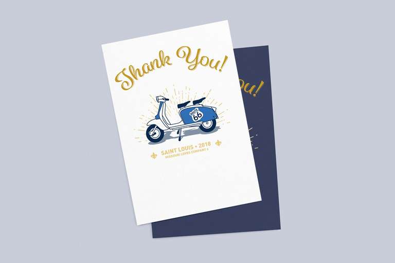 Missouri Loves Company 6 - Thank You Card Mockup